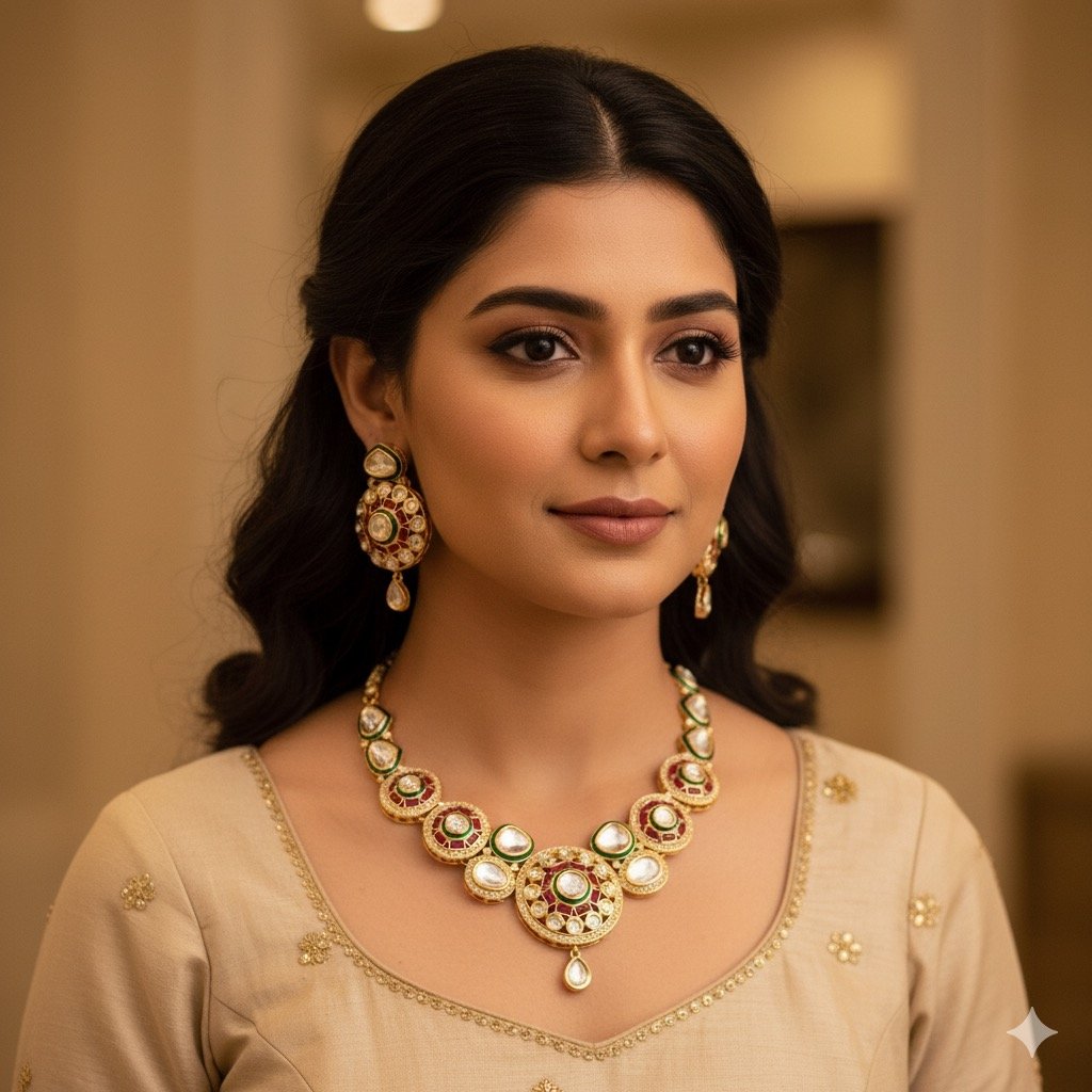 Royal Princess Moissanite Jewelry Set with Earrings