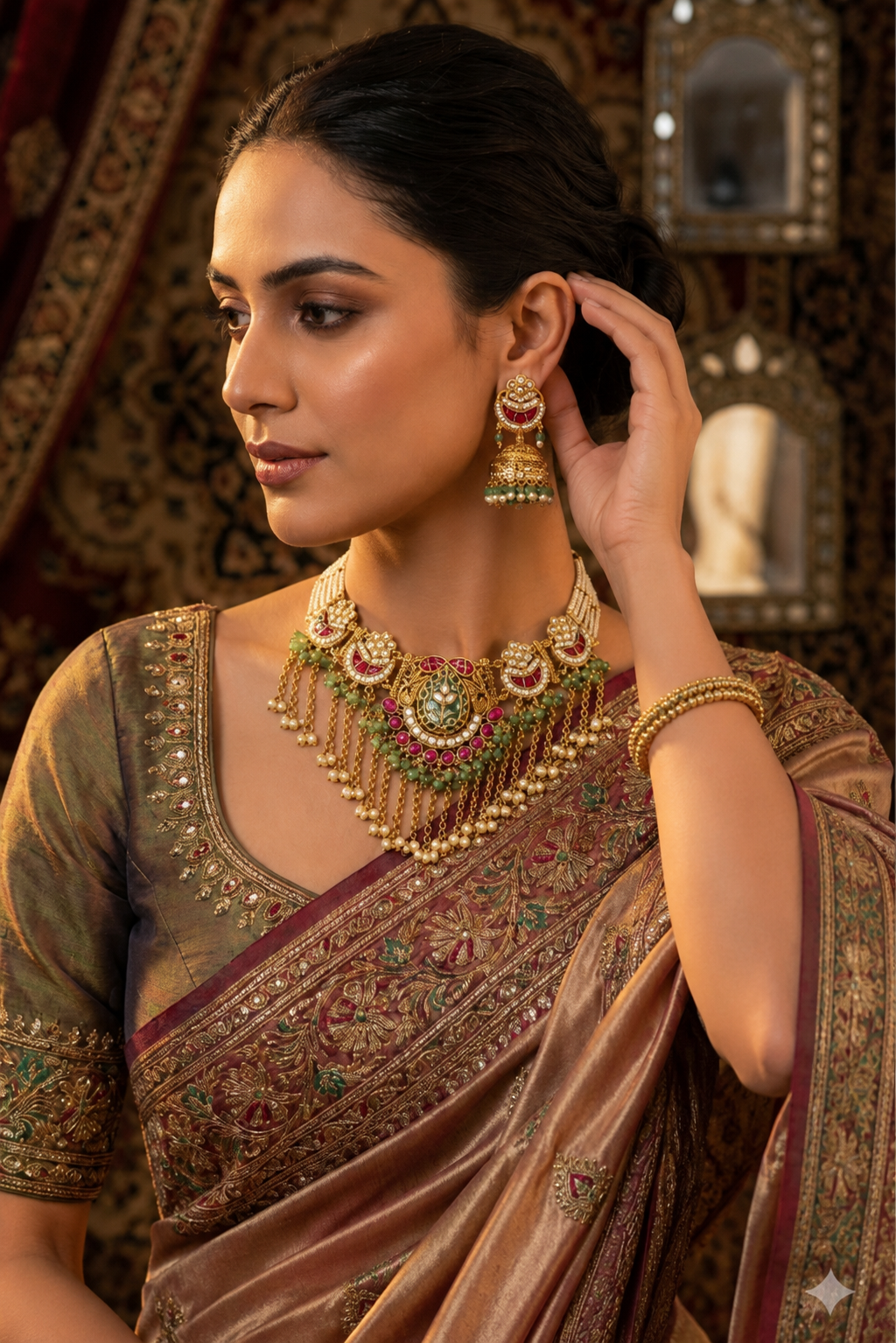 Rajasthani Culture inspired Heritage Set - Designer