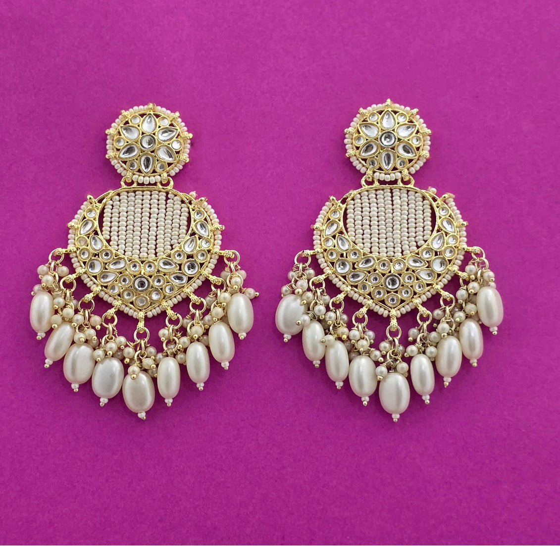Western Classic Earrings with Gold Plating