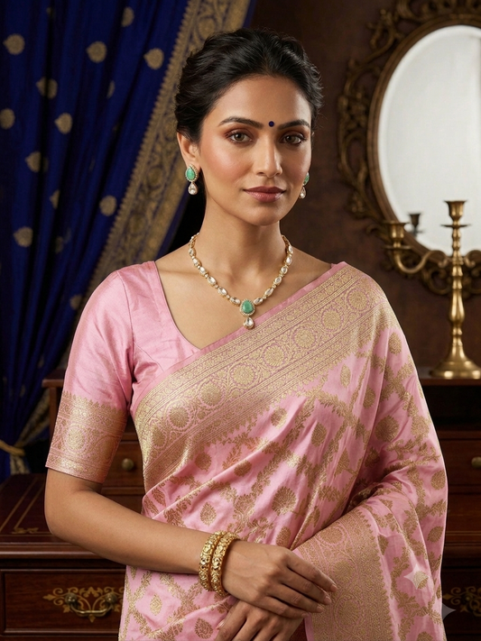 Harika - Mint Green Polki Set