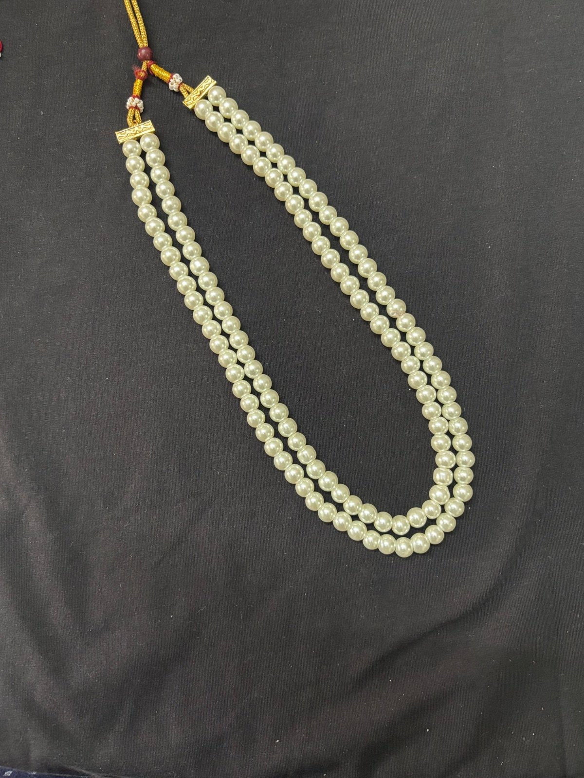 Elegant Double-Strand Pearl Necklace