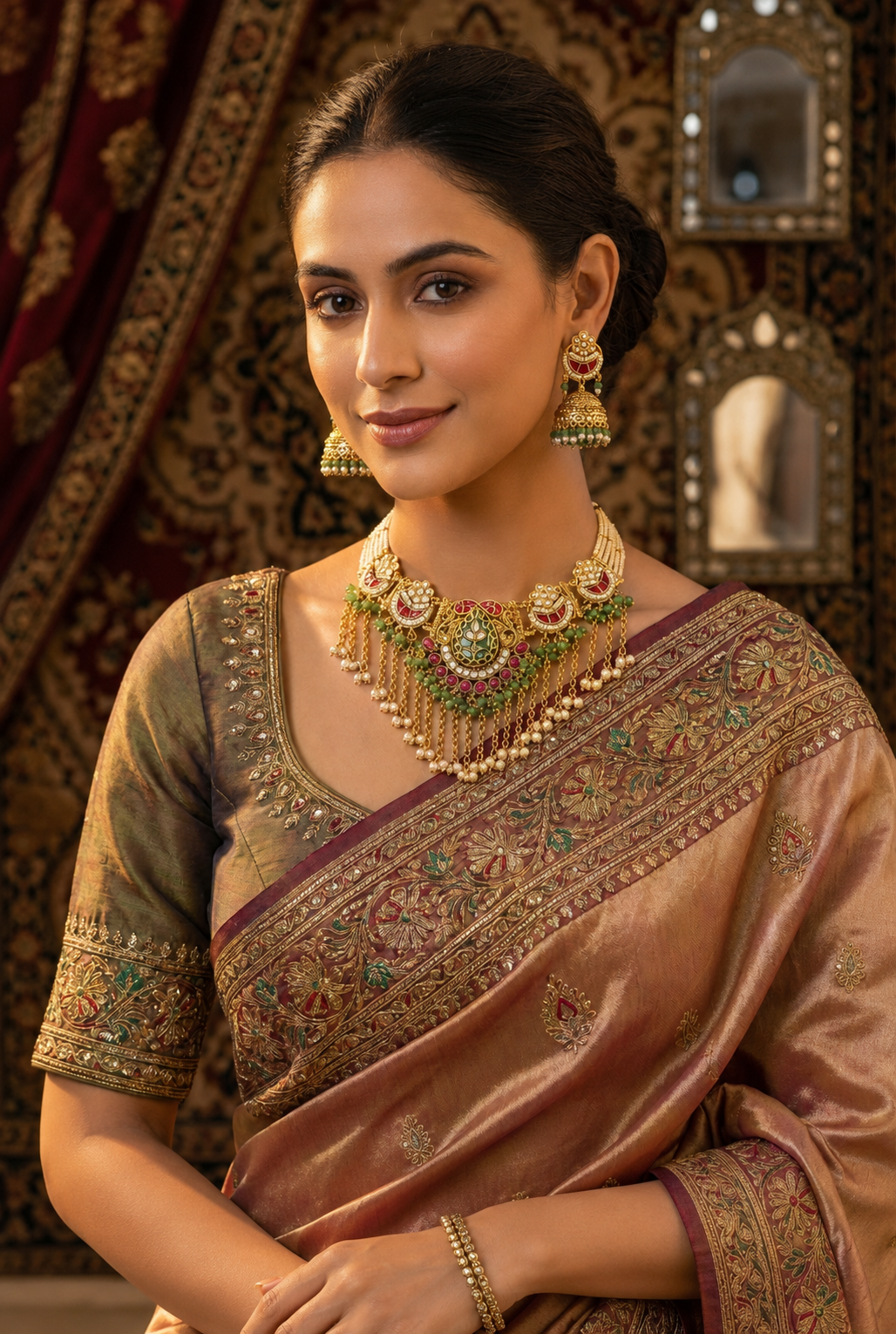 Rajasthani Culture inspired Heritage Set - Designer