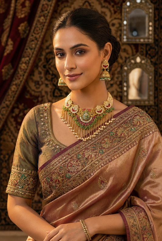 Rajasthani Culture inspired Heritage Set - Designer