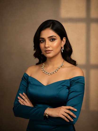Mossainite Jewellery Set for every girl