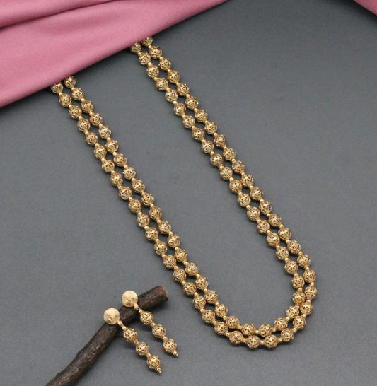 Antique Gold Plated Jewelry Set