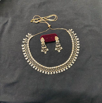 Elegant American Diamond Jewelry Set