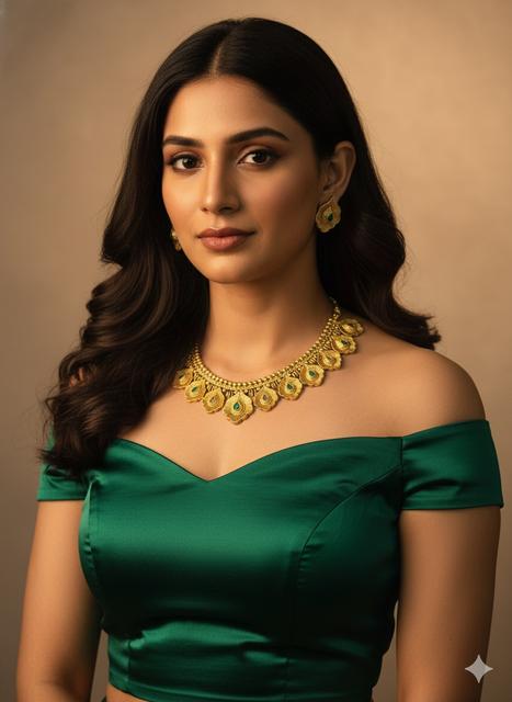 Antique Gold Plated Jewelry Set