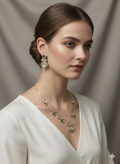 Moissanite Jewelry Set