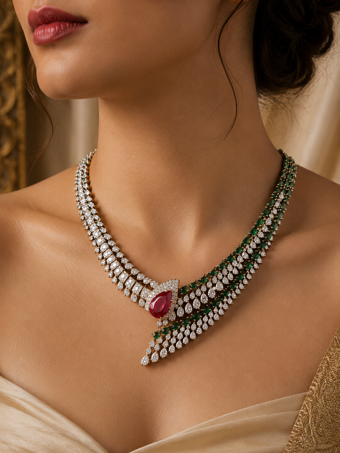 Sehra - Combination of Zircon and Doublets