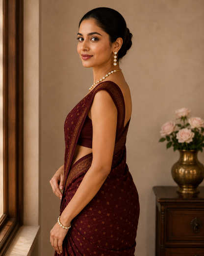 Kundan set with Meenakari work
