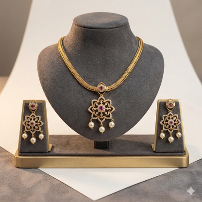 Antique Gold Plated Jewelry