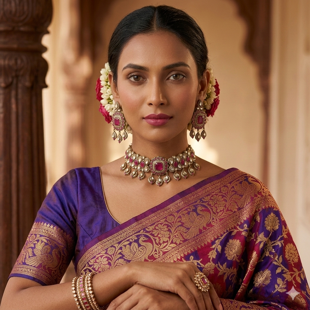 The Empress Ruby & Polki Collection