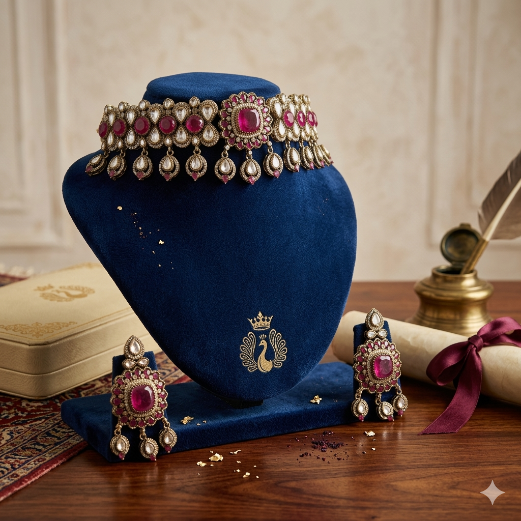 The Empress Ruby & Polki Collection