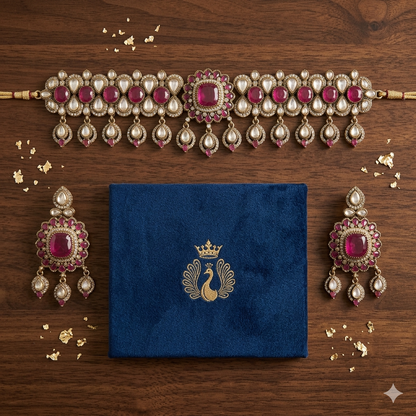 The Empress Ruby & Polki Collection