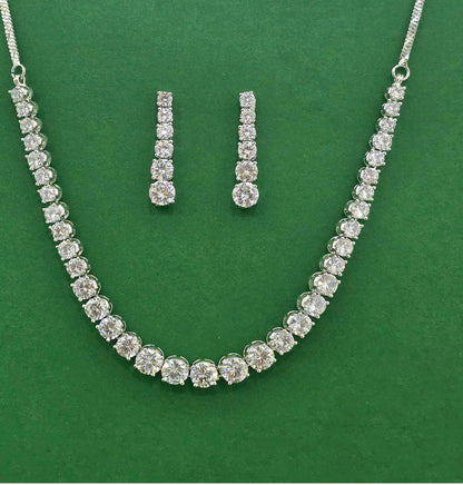 CZ Silver one liner Set
