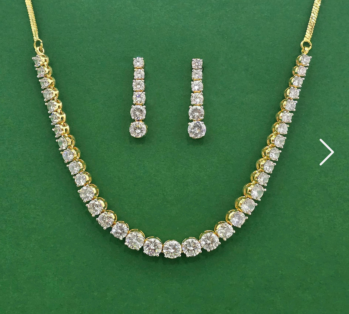 Victoria- The Luminescent Solitaire Set - CZ stone Double Tone
