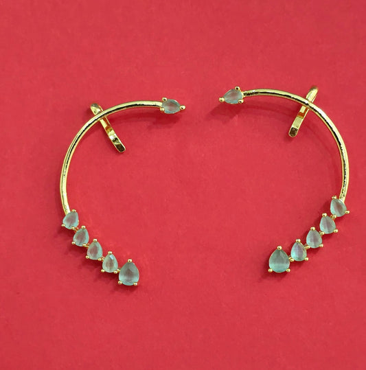 MInt Colored earmuffs with Gold Plating