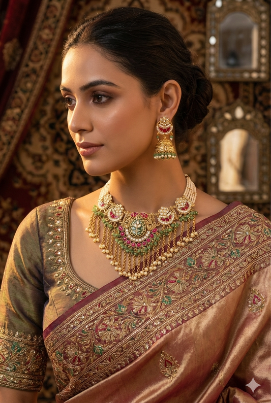 Rajasthani Culture inspired Heritage Set - Designer