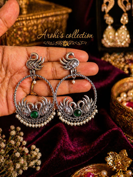 Oxidized Earrings