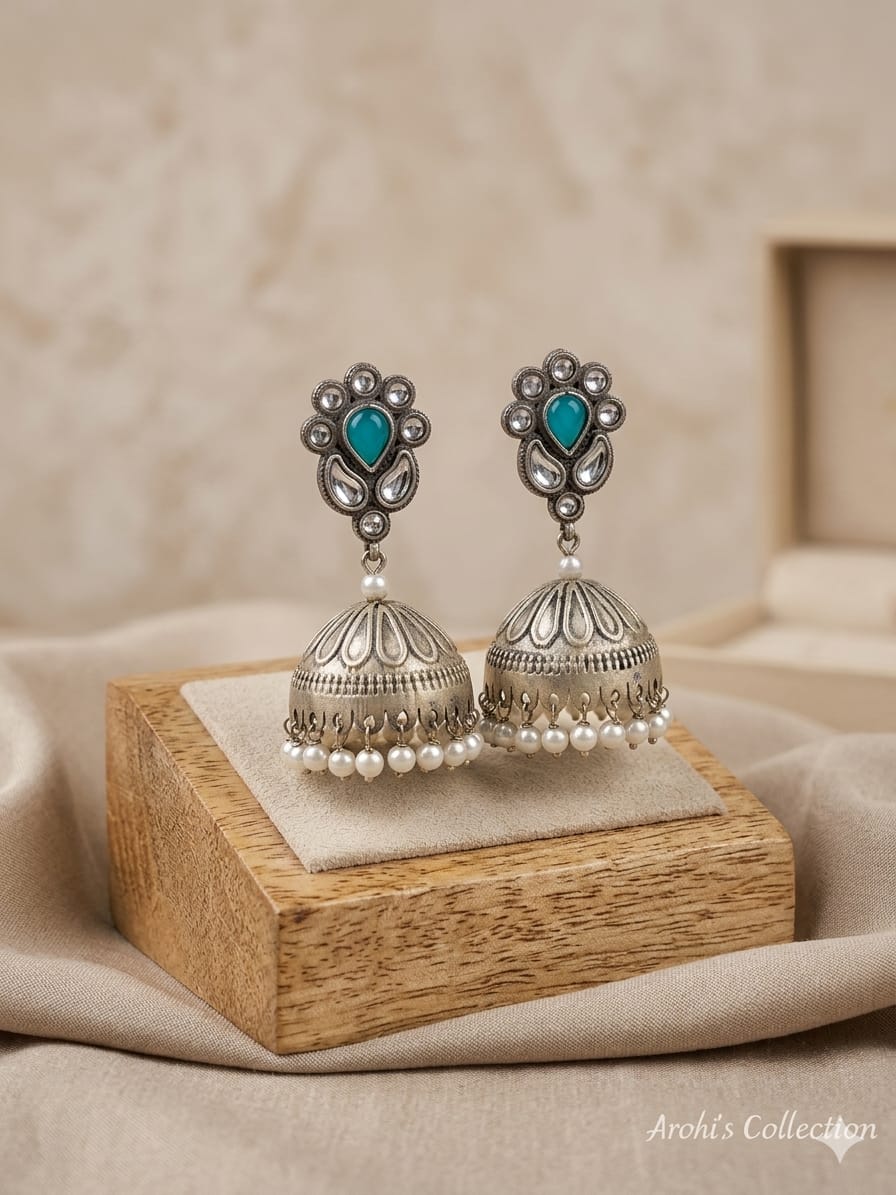 Oxidised Earrings