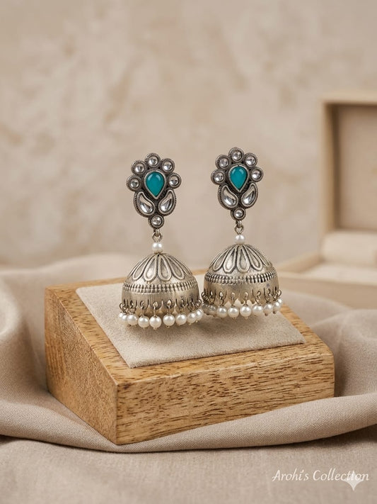Oxidised Earrings