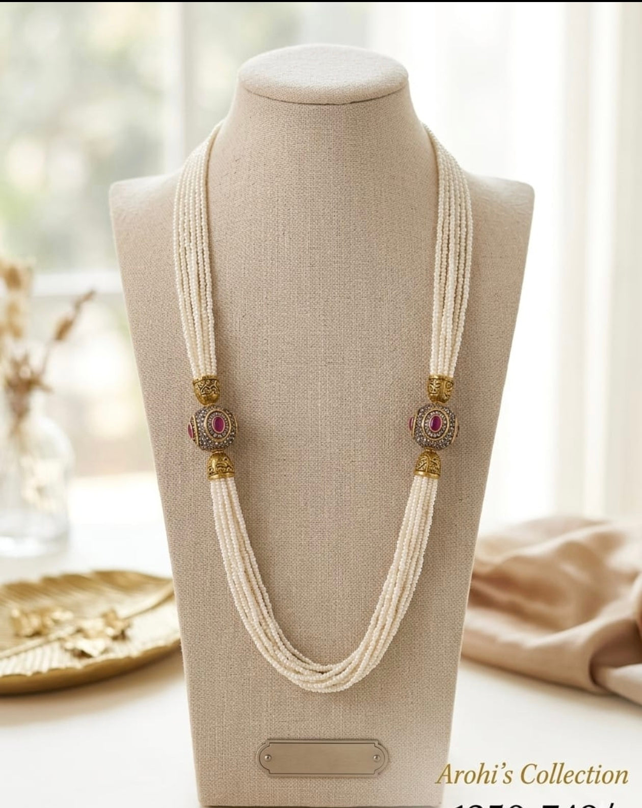 Clay Stone Mala
