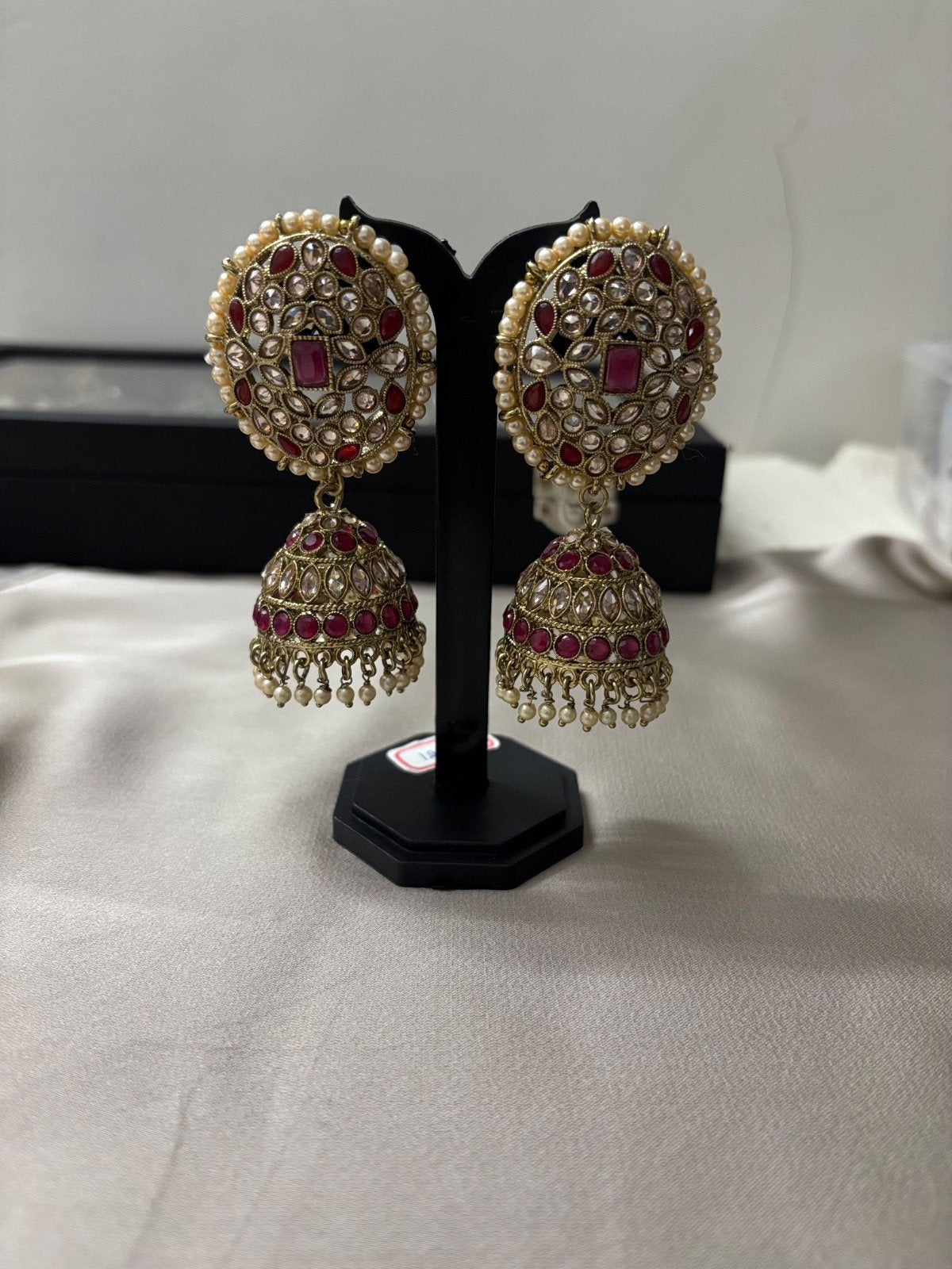 Kundan Jhumka Earrings