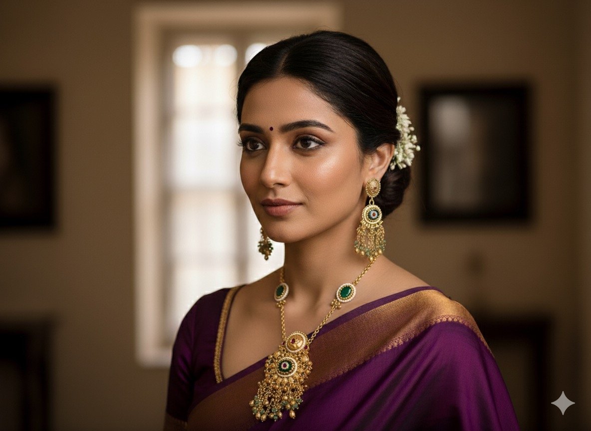 Premium Quality Antique Gold Plated Set