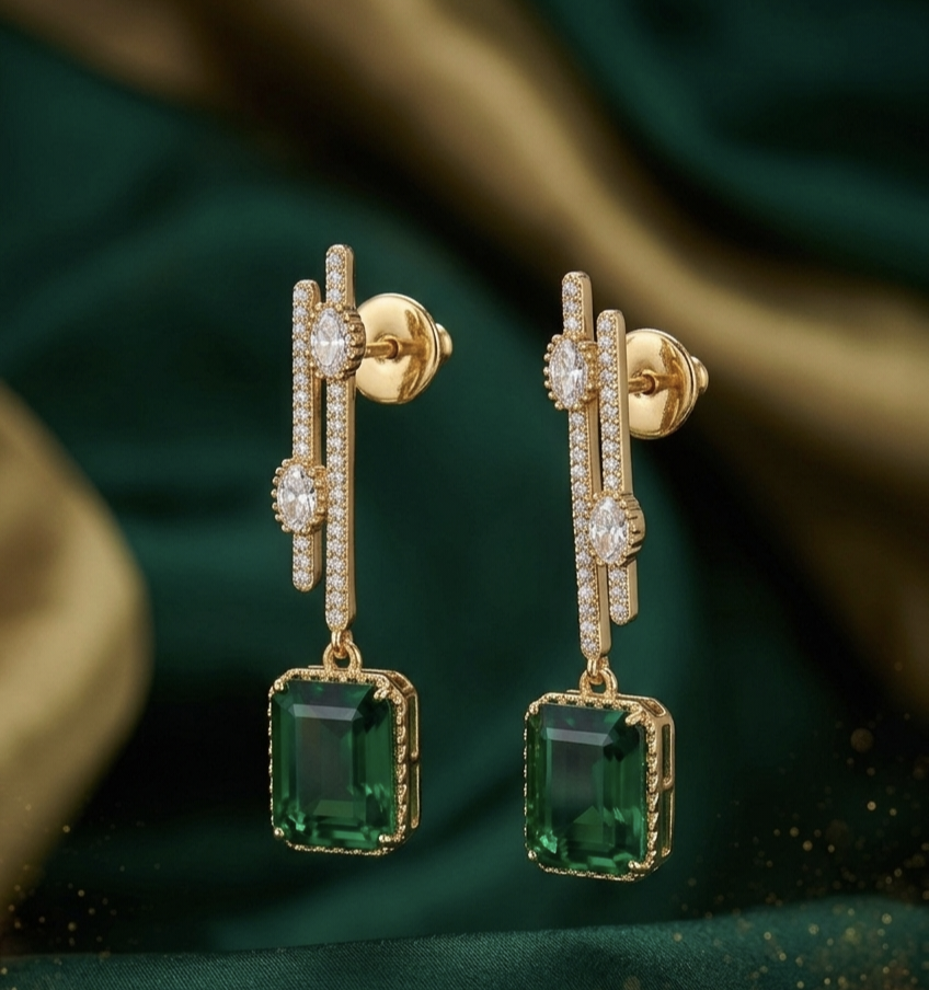 Imperial Velvet Amethyst Drop Earrings