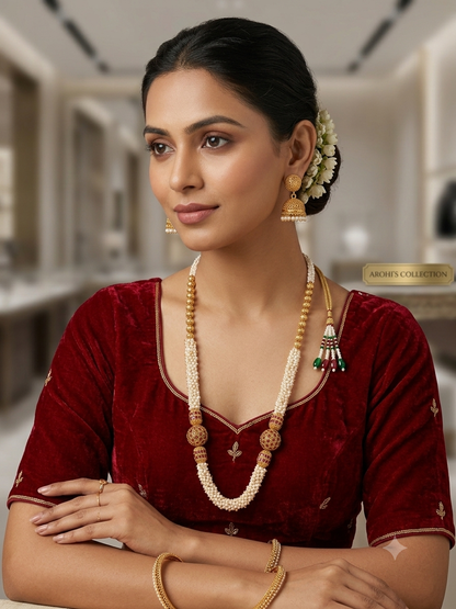 Ruby & Pearl Statement Rani Haar